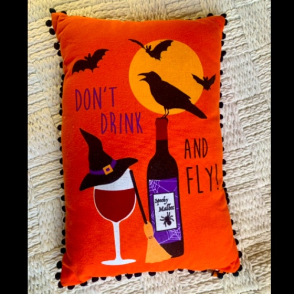 Stratford Home Halloween Witch Pillow